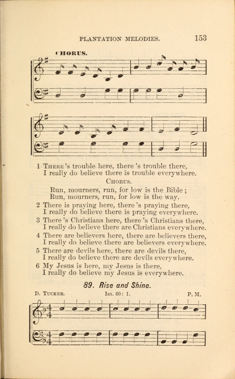 A Collection of Revival Hymns and Plantation Melodies page 159