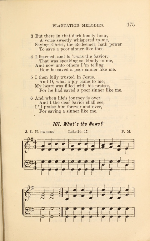 A Collection of Revival Hymns and Plantation Melodies page 181