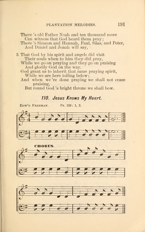 A Collection of Revival Hymns and Plantation Melodies page 197