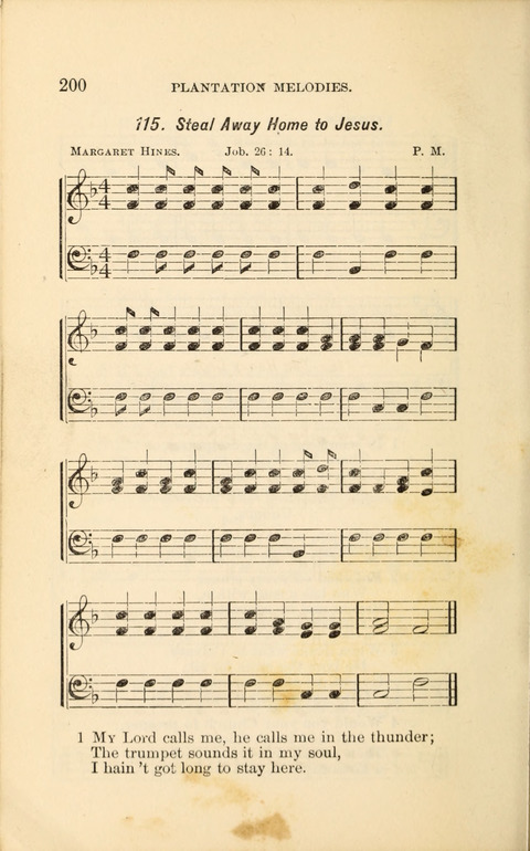 A Collection of Revival Hymns and Plantation Melodies page 206