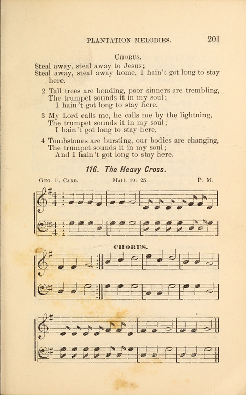 A Collection of Revival Hymns and Plantation Melodies page 207