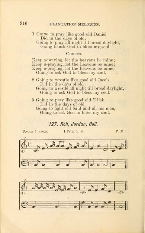 A Collection of Revival Hymns and Plantation Melodies page 222