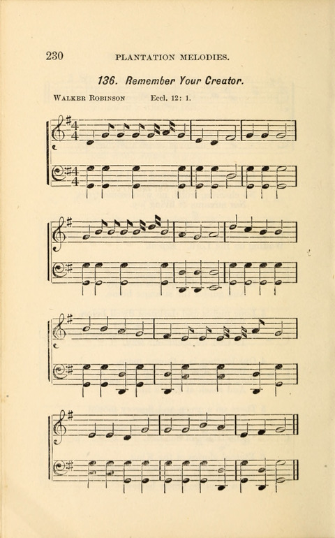 A Collection of Revival Hymns and Plantation Melodies page 236