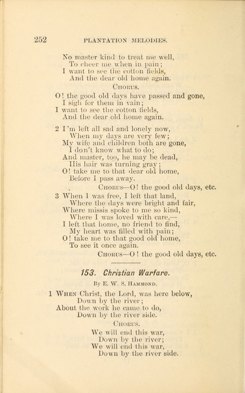 A Collection of Revival Hymns and Plantation Melodies page 258
