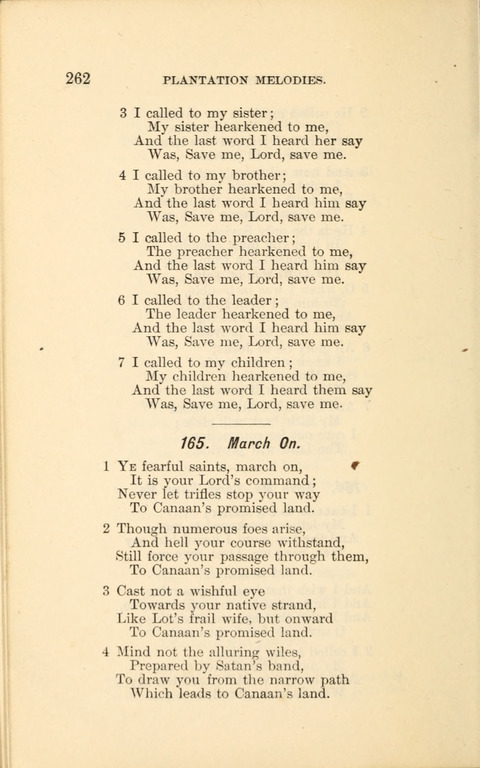 A Collection of Revival Hymns and Plantation Melodies page 268