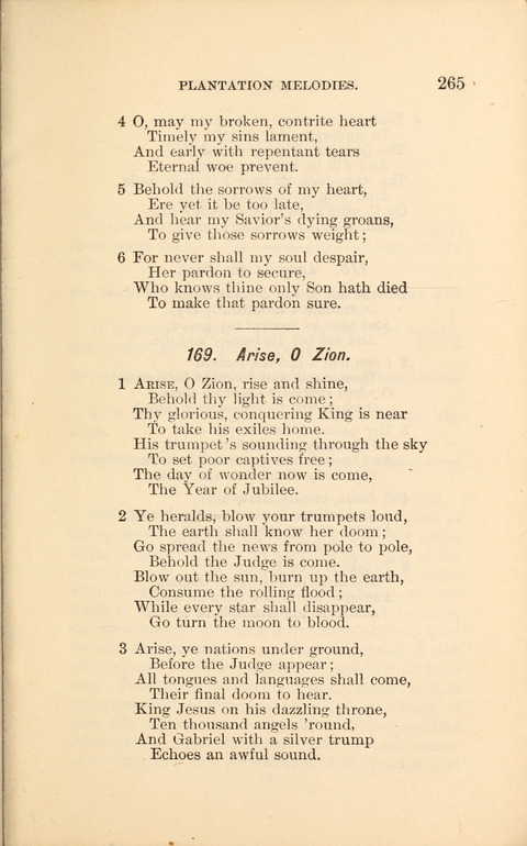A Collection of Revival Hymns and Plantation Melodies page 271