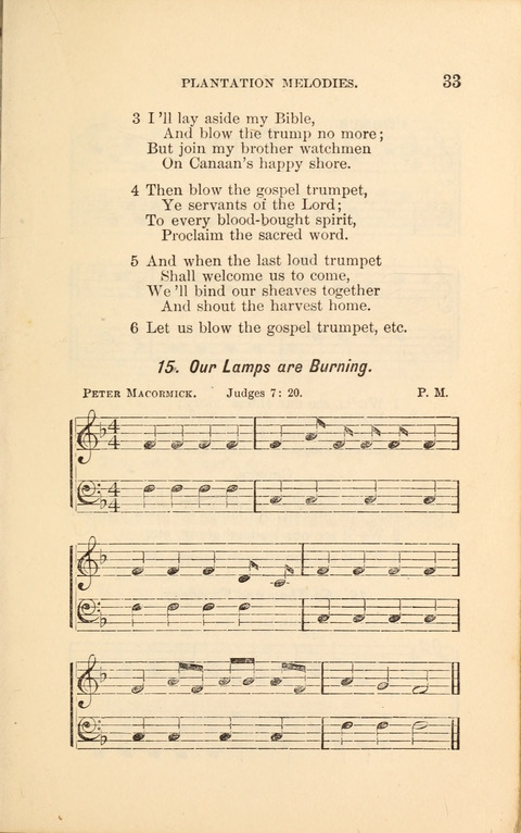 A Collection of Revival Hymns and Plantation Melodies page 39