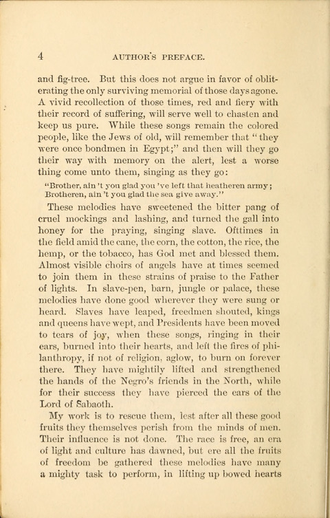 A Collection of Revival Hymns and Plantation Melodies page 4
