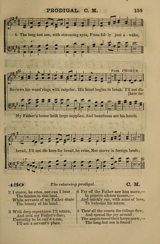 The Centenary Singer: a collection of hymns and tunes popular during the last one hundred years page 135