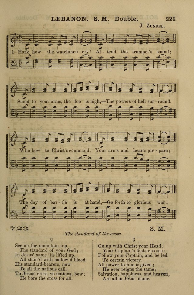 The Centenary Singer: a collection of hymns and tunes popular during the last one hundred years page 221