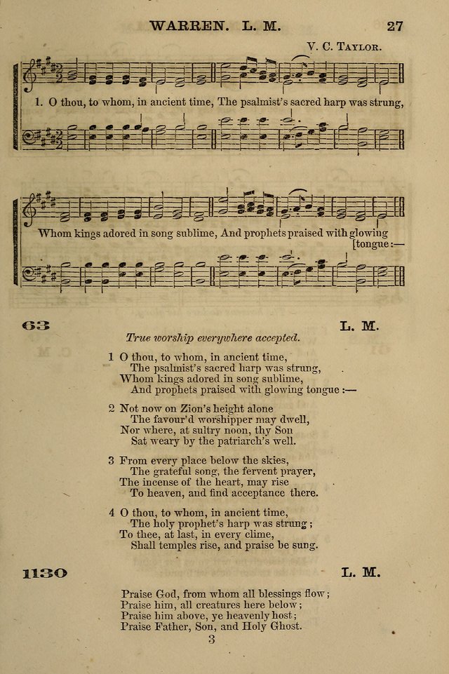The Centenary Singer: a collection of hymns and tunes popular during the last one hundred years page 27
