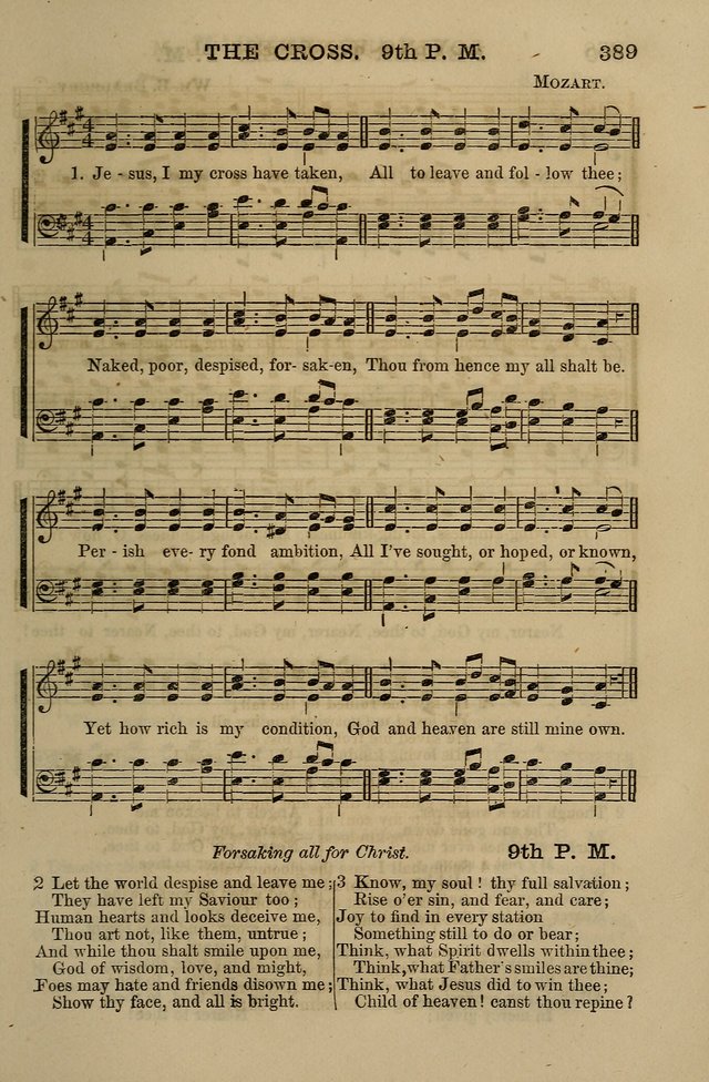 The Centenary Singer: a collection of hymns and tunes popular during the last one hundred years page 389