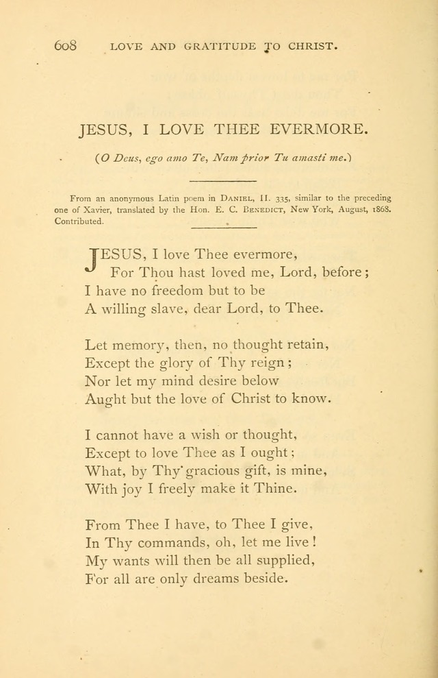 Christ in Song page 608