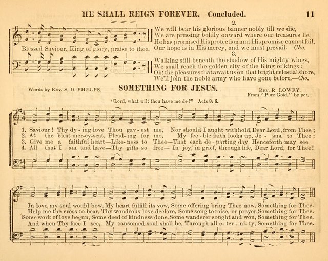 Christian Songs: for the Sunday School page 11