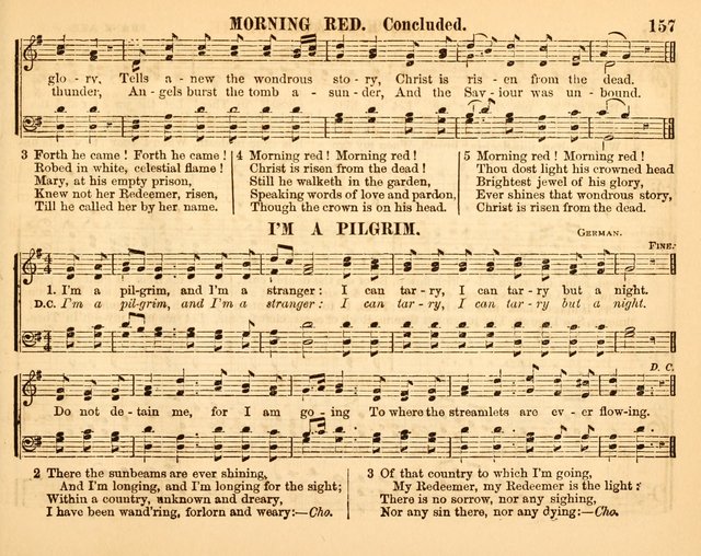 Christian Songs: for the Sunday School page 157