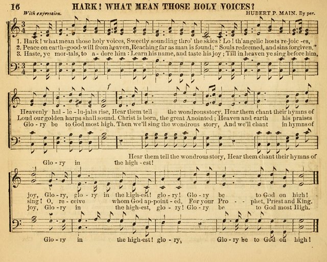 Christian Songs: for the Sunday School page 16