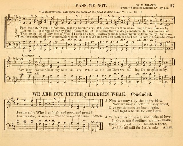 Christian Songs: for the Sunday School page 27