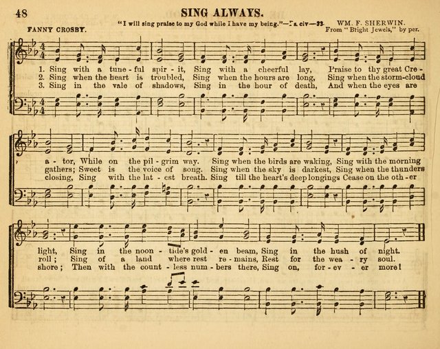 Christian Songs: for the Sunday School page 48