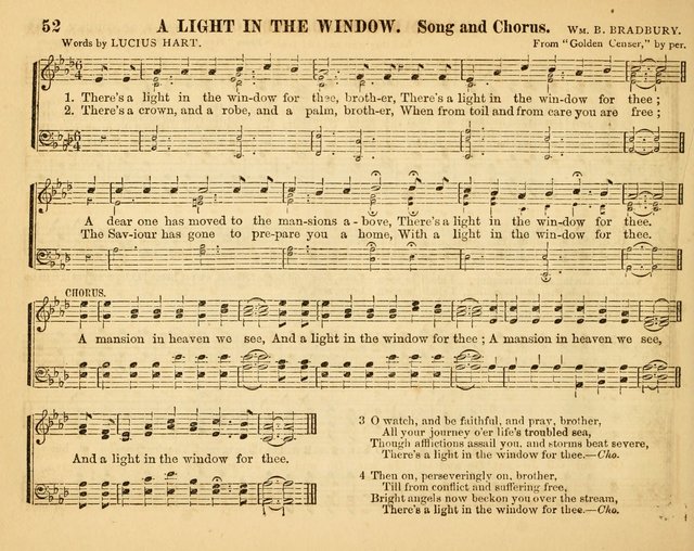 Christian Songs: for the Sunday School page 52