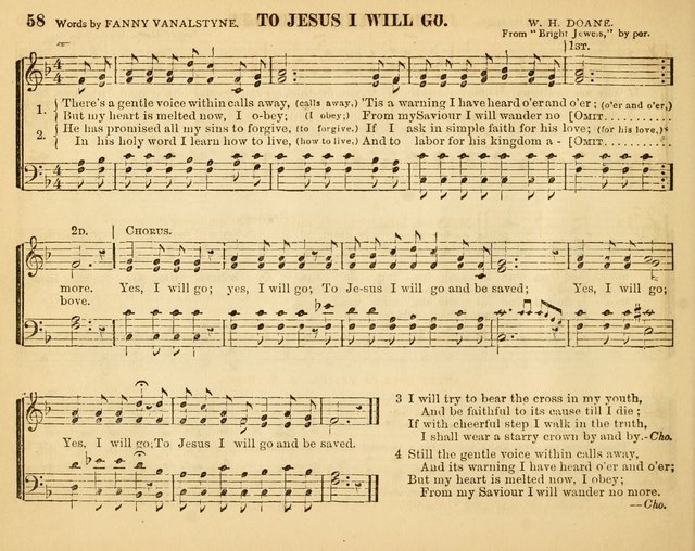 Christian Songs: for the Sunday School page 58