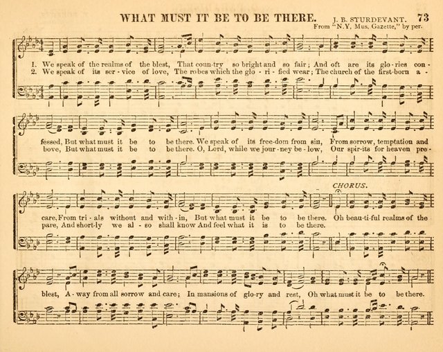 Christian Songs: for the Sunday School page 73
