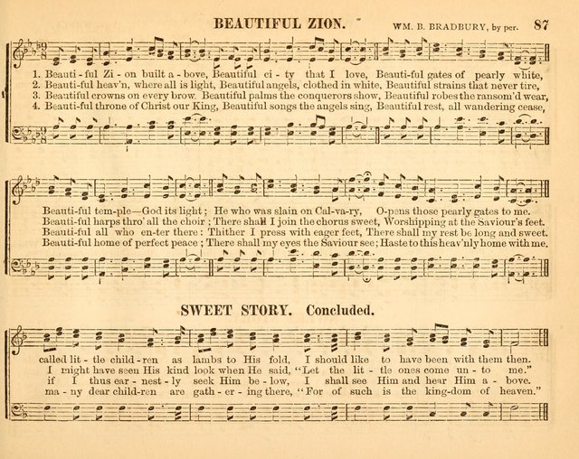 Christian Songs: for the Sunday School page 87