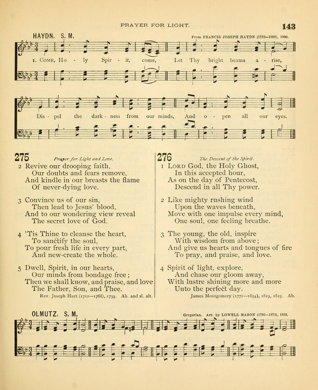 Carmina Sanctorum: a selection of hymns and songs of praise with tunes page 144