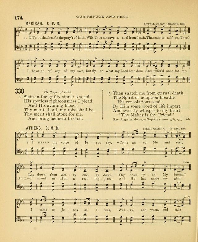 Carmina Sanctorum: a selection of hymns and songs of praise with tunes page 175