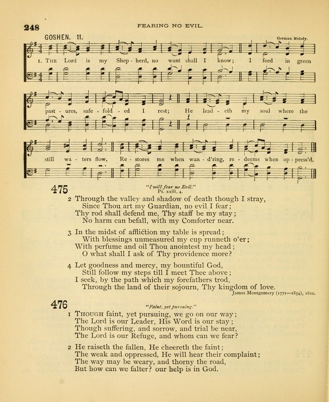 Carmina Sanctorum: a selection of hymns and songs of praise with tunes page 251