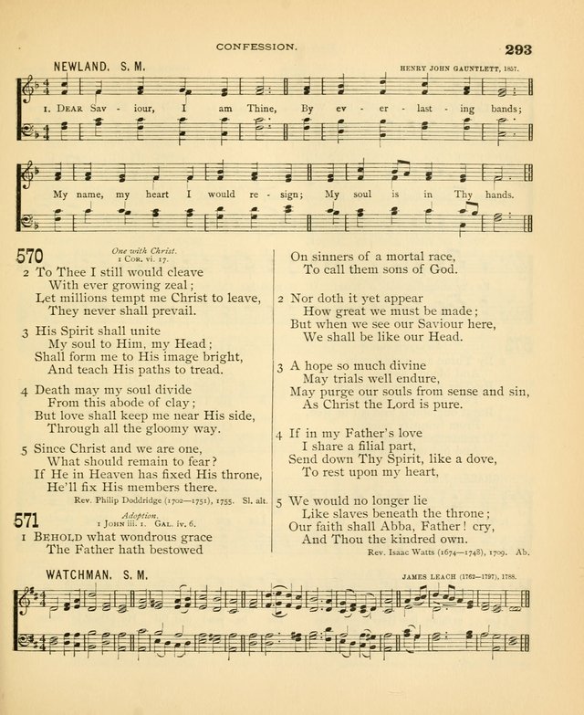 Carmina Sanctorum: a selection of hymns and songs of praise with tunes page 296
