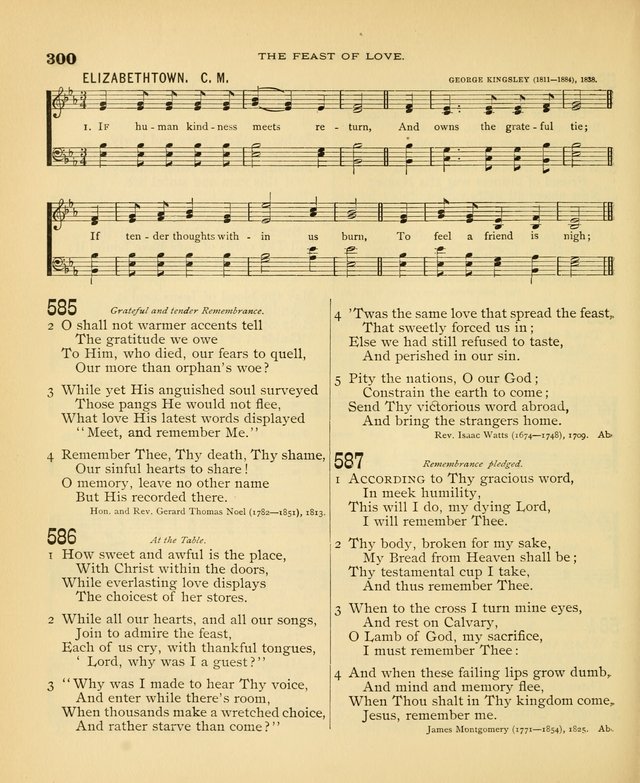 Carmina Sanctorum: a selection of hymns and songs of praise with tunes page 303