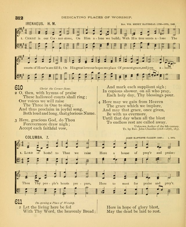 Carmina Sanctorum: a selection of hymns and songs of praise with tunes page 315