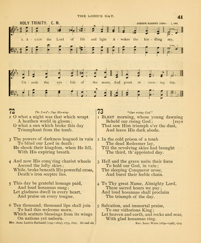 Carmina Sanctorum: a selection of hymns and songs of praise with tunes page 42