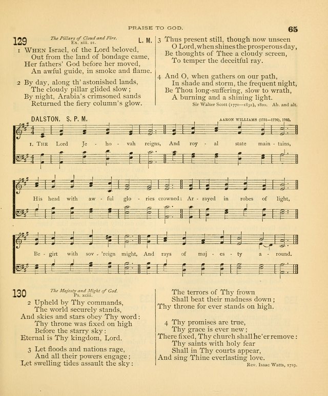 Carmina Sanctorum: a selection of hymns and songs of praise with tunes page 66