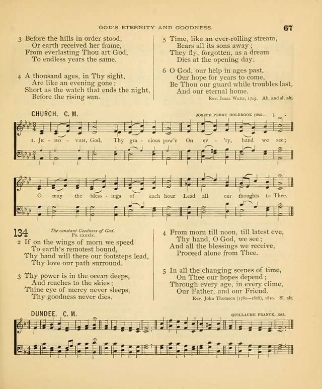Carmina Sanctorum: a selection of hymns and songs of praise with tunes page 68