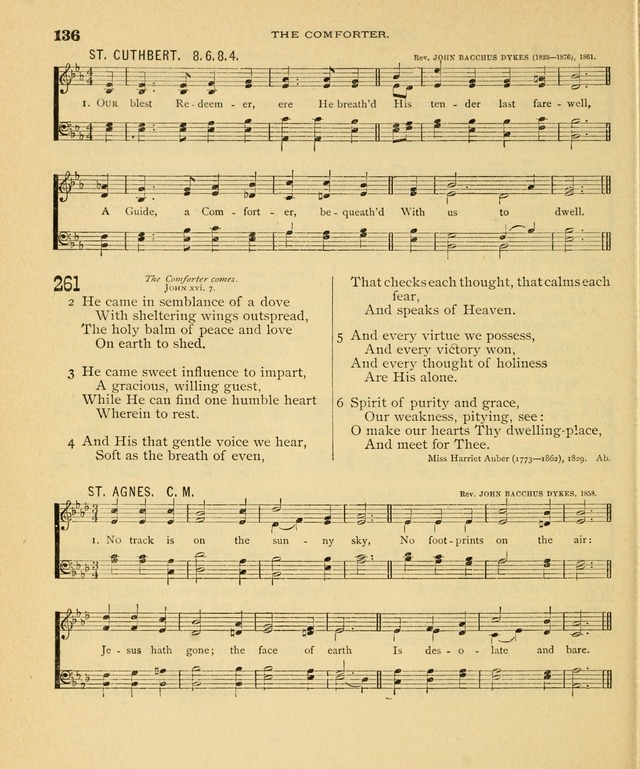 Carmina Sanctorum, a selection of hymns and songs of praise with tunes page 137