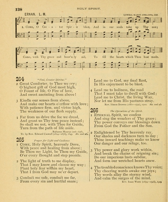 Carmina Sanctorum, a selection of hymns and songs of praise with tunes page 139
