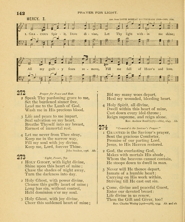 Carmina Sanctorum, a selection of hymns and songs of praise with tunes page 143