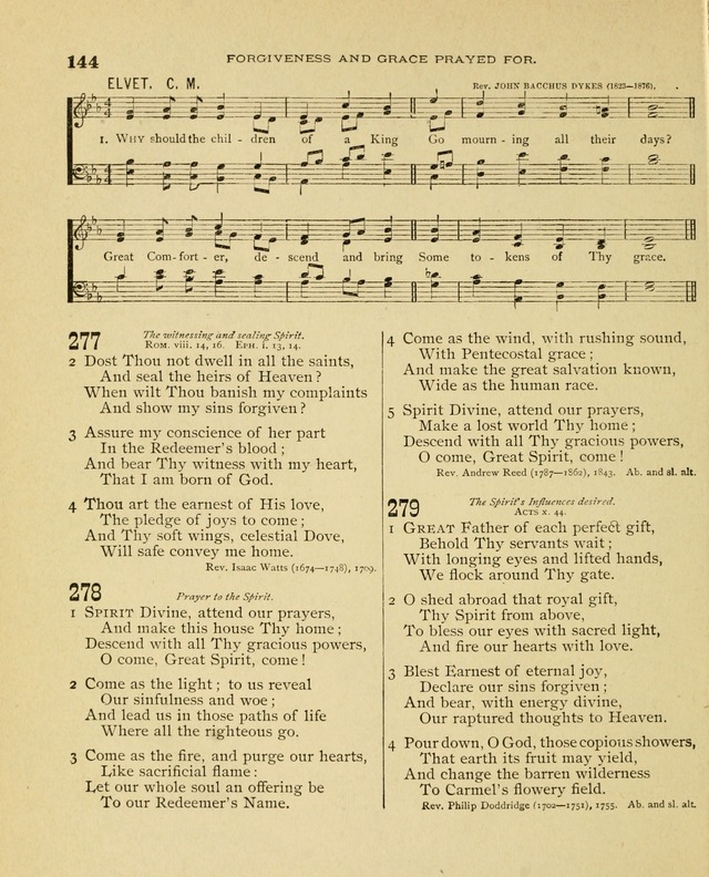 Carmina Sanctorum, a selection of hymns and songs of praise with tunes page 145