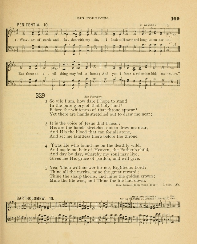 Carmina Sanctorum, a selection of hymns and songs of praise with tunes page 170
