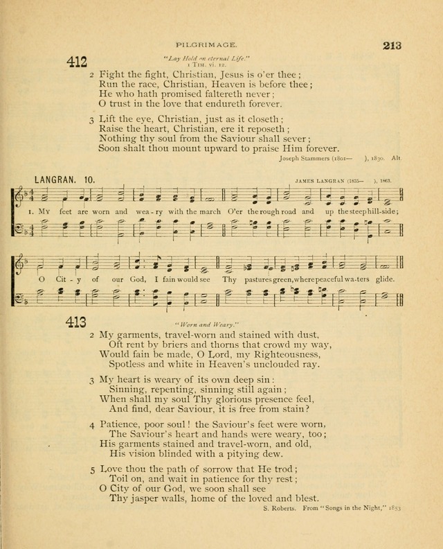 Carmina Sanctorum, a selection of hymns and songs of praise with tunes page 214