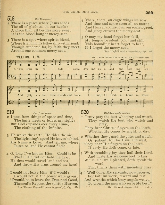 Carmina Sanctorum, a selection of hymns and songs of praise with tunes page 270