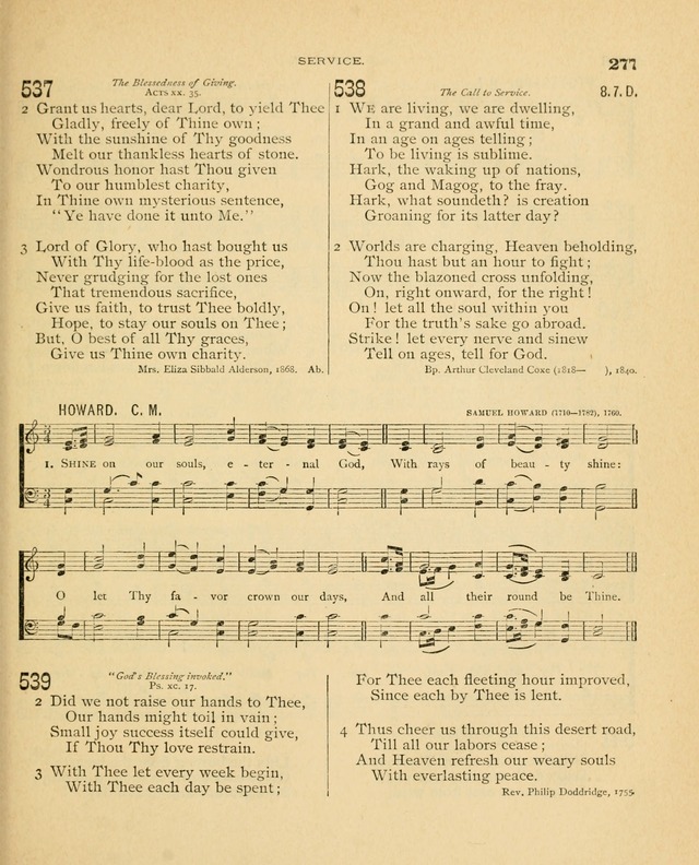 Carmina Sanctorum, a selection of hymns and songs of praise with tunes page 278