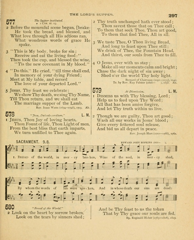 Carmina Sanctorum, a selection of hymns and songs of praise with tunes page 298