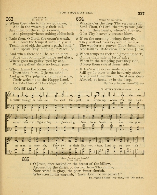 Carmina Sanctorum, a selection of hymns and songs of praise with tunes page 338