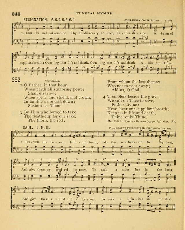 Carmina Sanctorum, a selection of hymns and songs of praise with tunes page 347