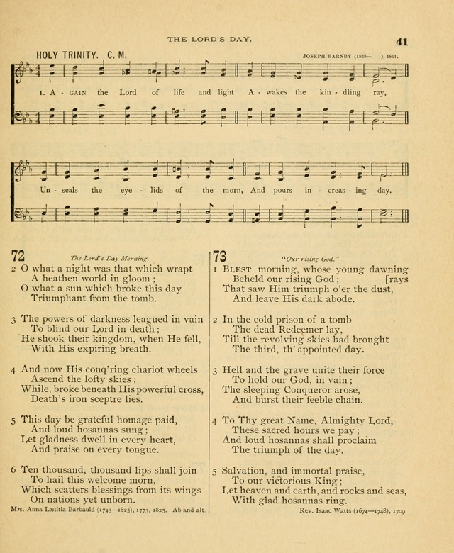 Carmina Sanctorum, a selection of hymns and songs of praise with tunes page 42