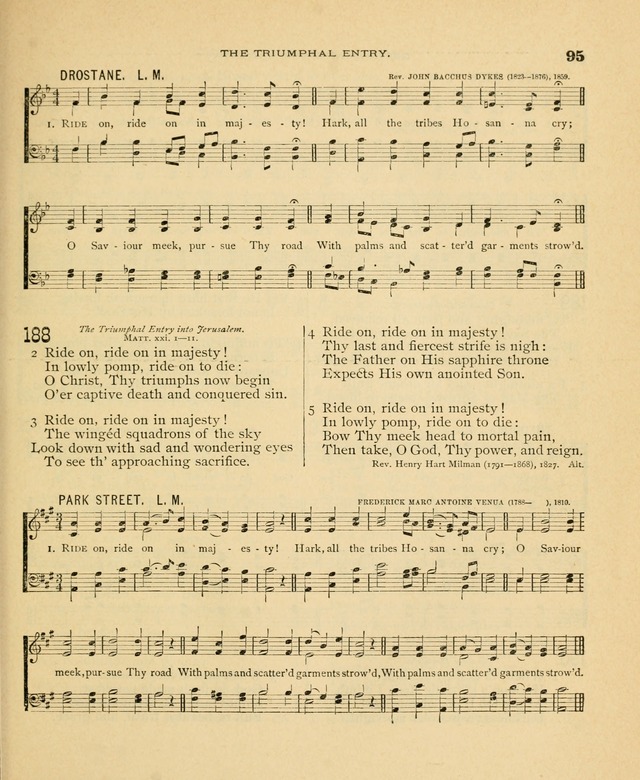 Carmina Sanctorum, a selection of hymns and songs of praise with tunes page 96