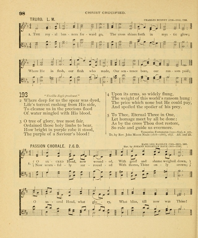 Carmina Sanctorum, a selection of hymns and songs of praise with tunes page 99