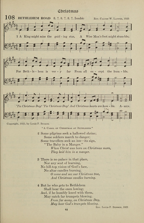 Christian Song page 93